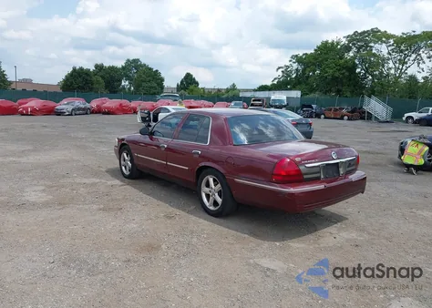 2006 Mercury Grand Marquis Gs from USA, damaged, VIN 2MEFM74W46X619425